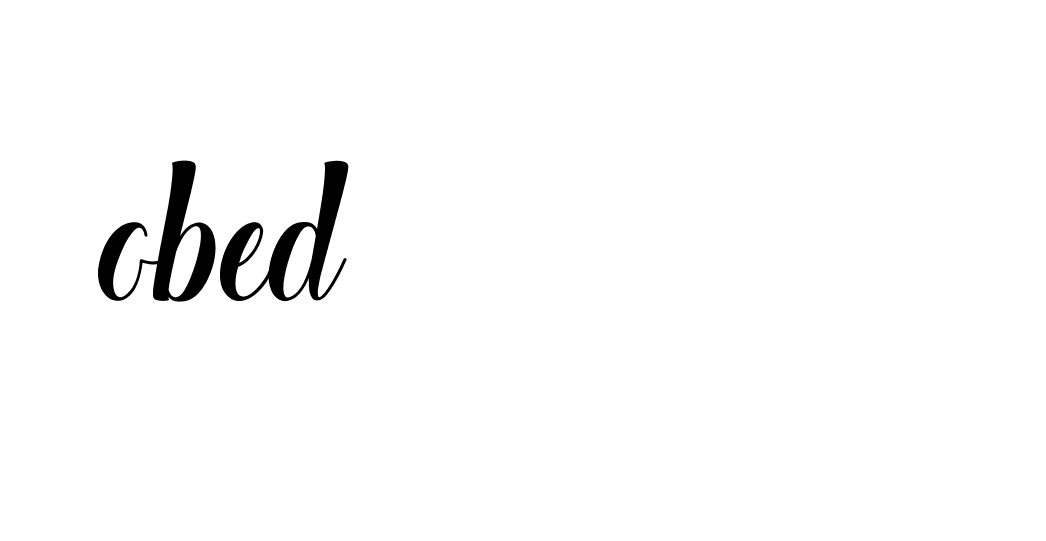 81+ Obed Name Signature Style Ideas | Unique ESignature