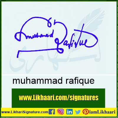 muhammad-rafique-Signature-Styles