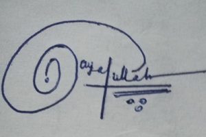Signature Style For Inayat Ullah