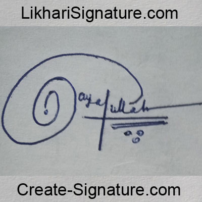 Signature Style For Inayat Ullah