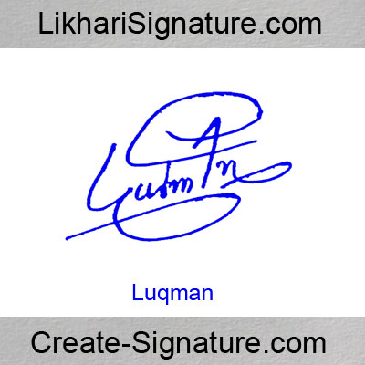 Luqman Signature Style